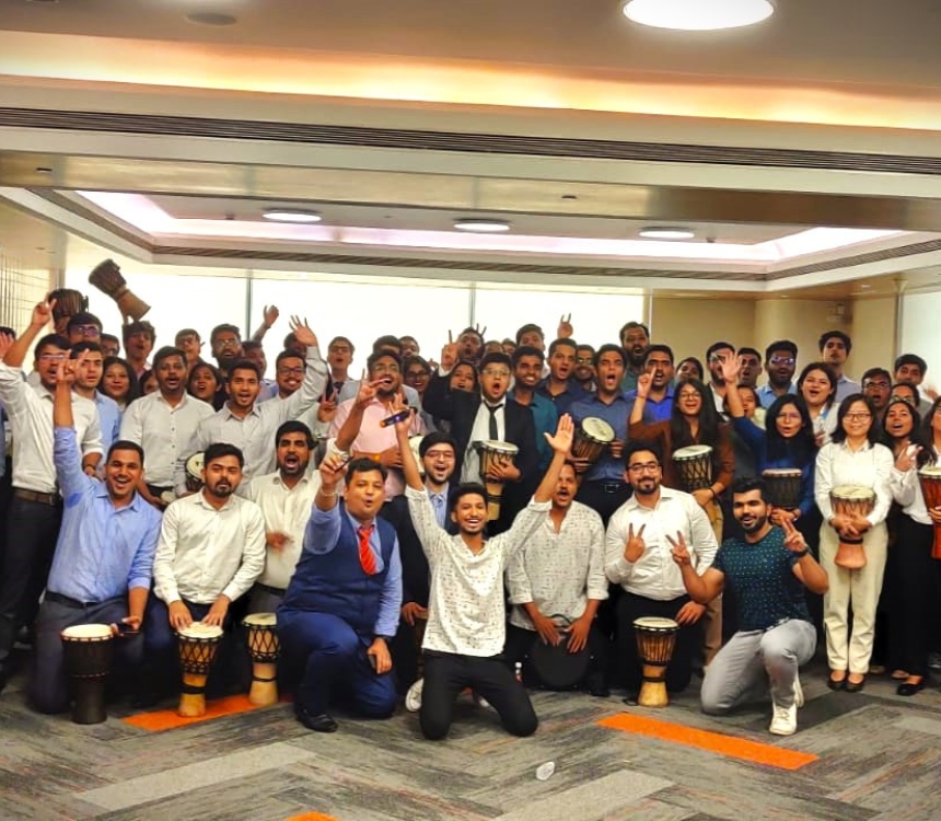 Djembe Drum Circle 3 drumming (3)