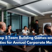 Top 5 Team Building Games and Activities for Annual Corporate Meetings