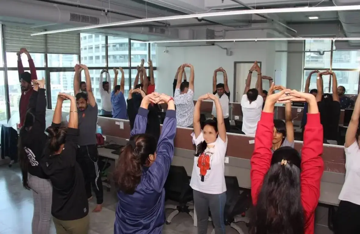 importance of yoga day for employees